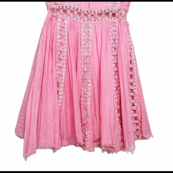 Free People One Verona Lace Mini Dress - Picture 6 of 9